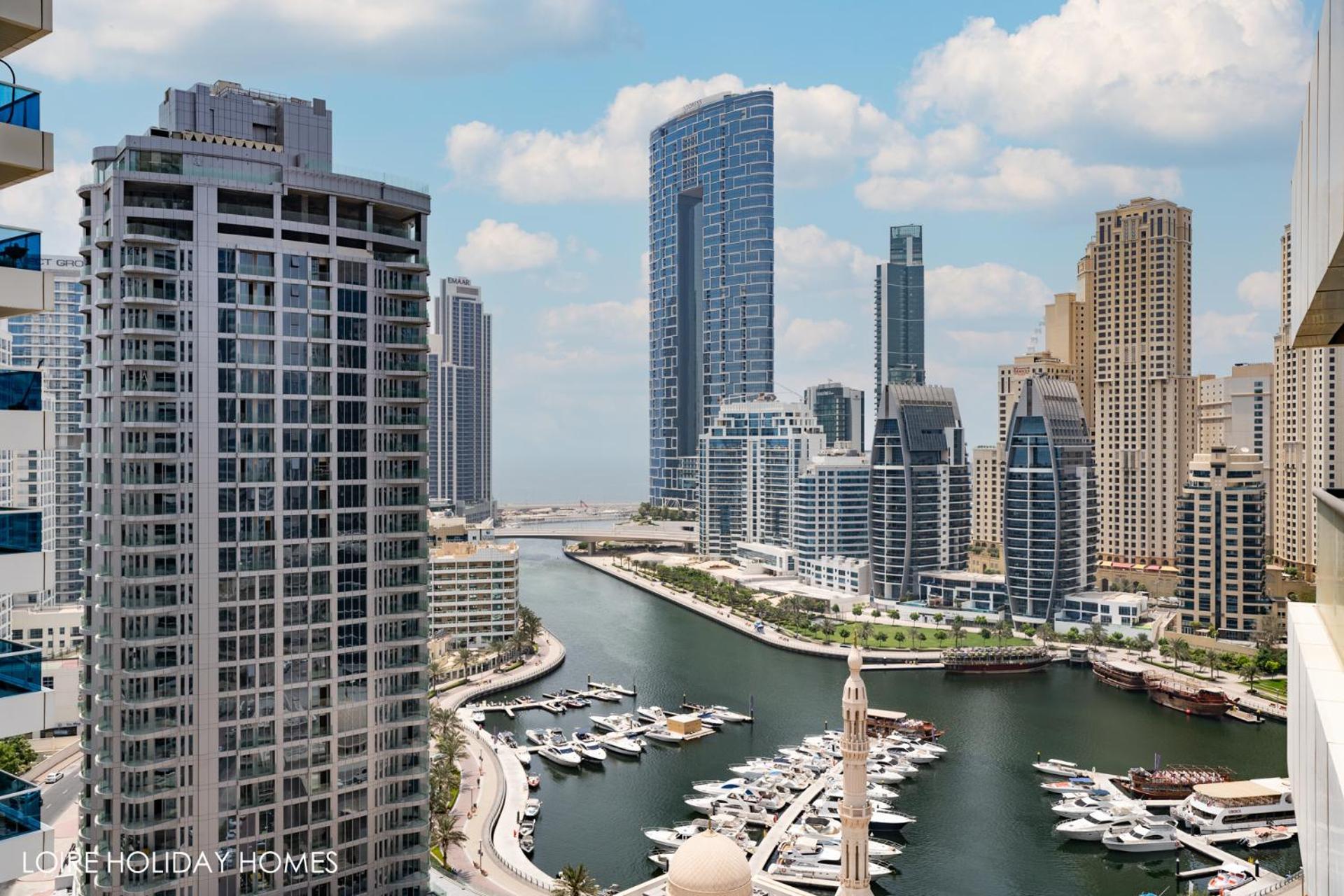 Appartement Charming 1br With Stunning Sea&marina Views Dubai